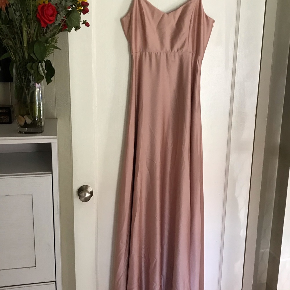Show Me Your Mumu dusty rose slip dress